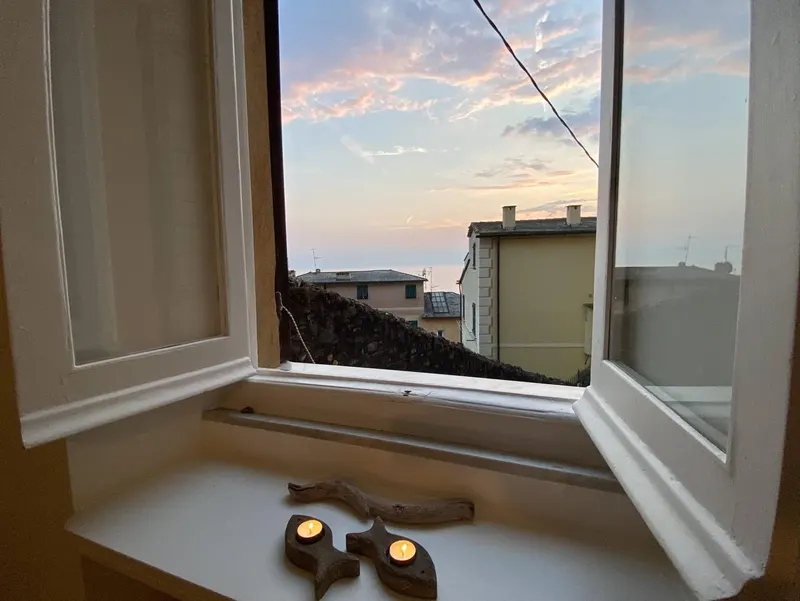 Elegante casa con dehors a Camogli