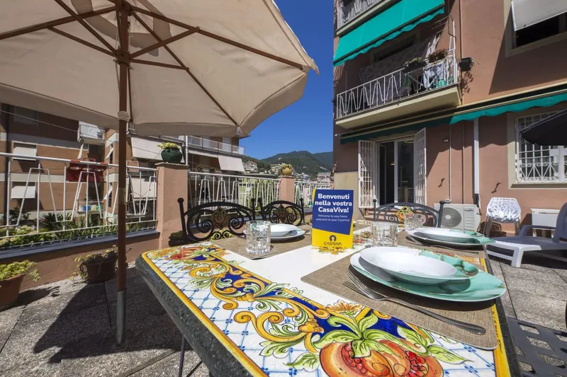 Comfy Trilo with Terrace in Rapallo