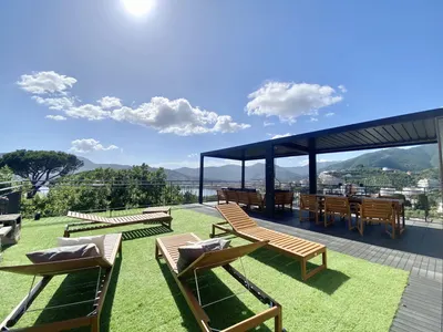 Terrace Apt with Parking in Rapallo